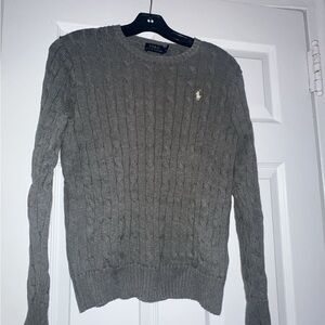 Gray Polo sweater